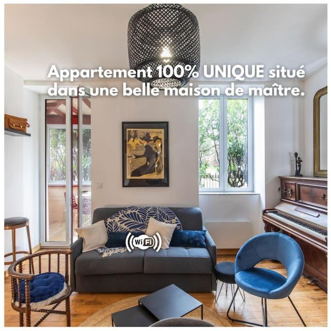 Appart Cosy Retro Voyage Avec Veranda & Piano Bagnères-de-Bigorre Exterior foto